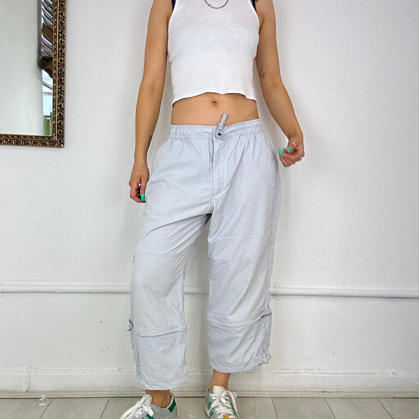 2000's 3/4 length cargo trousers