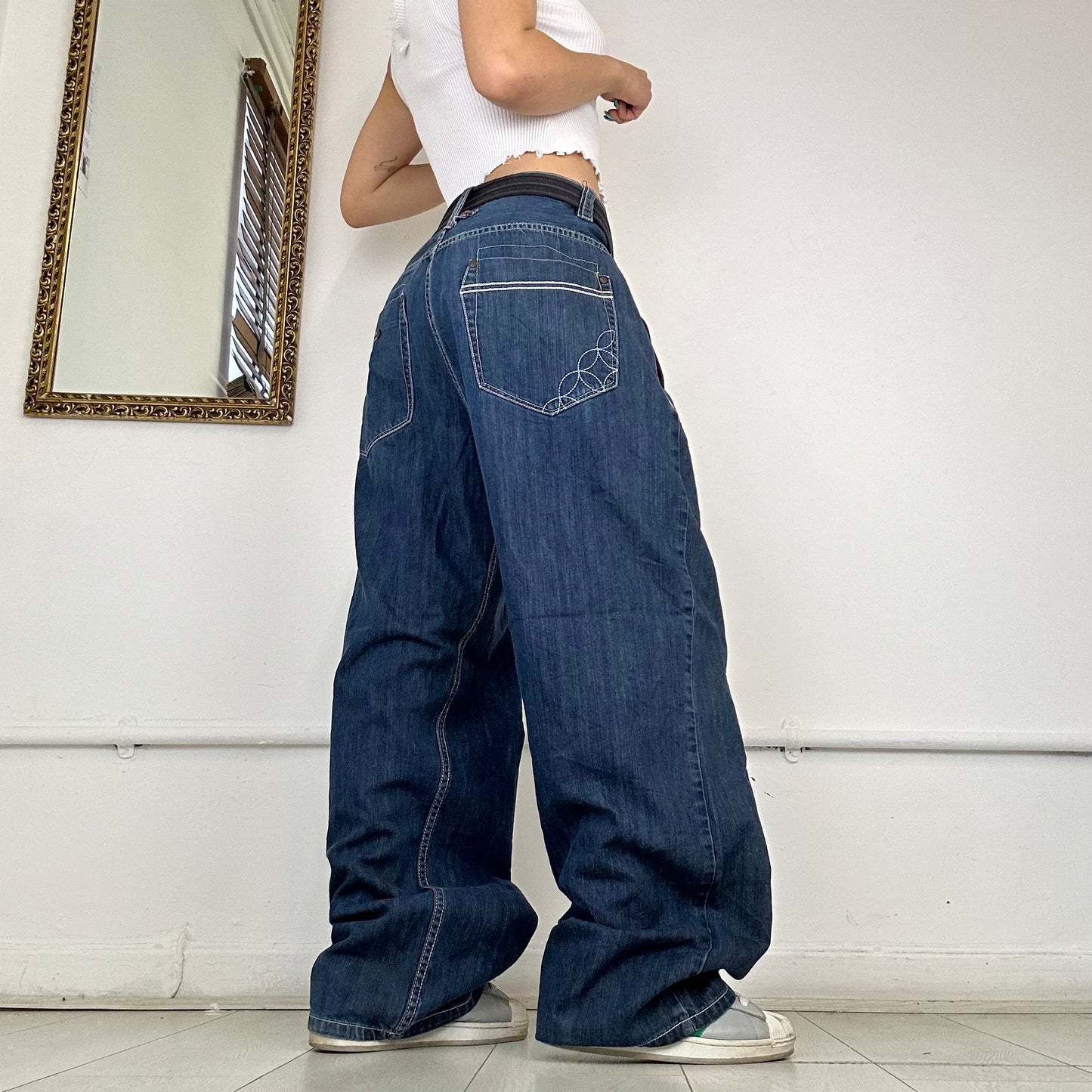 00’s baggy jeans by enyce