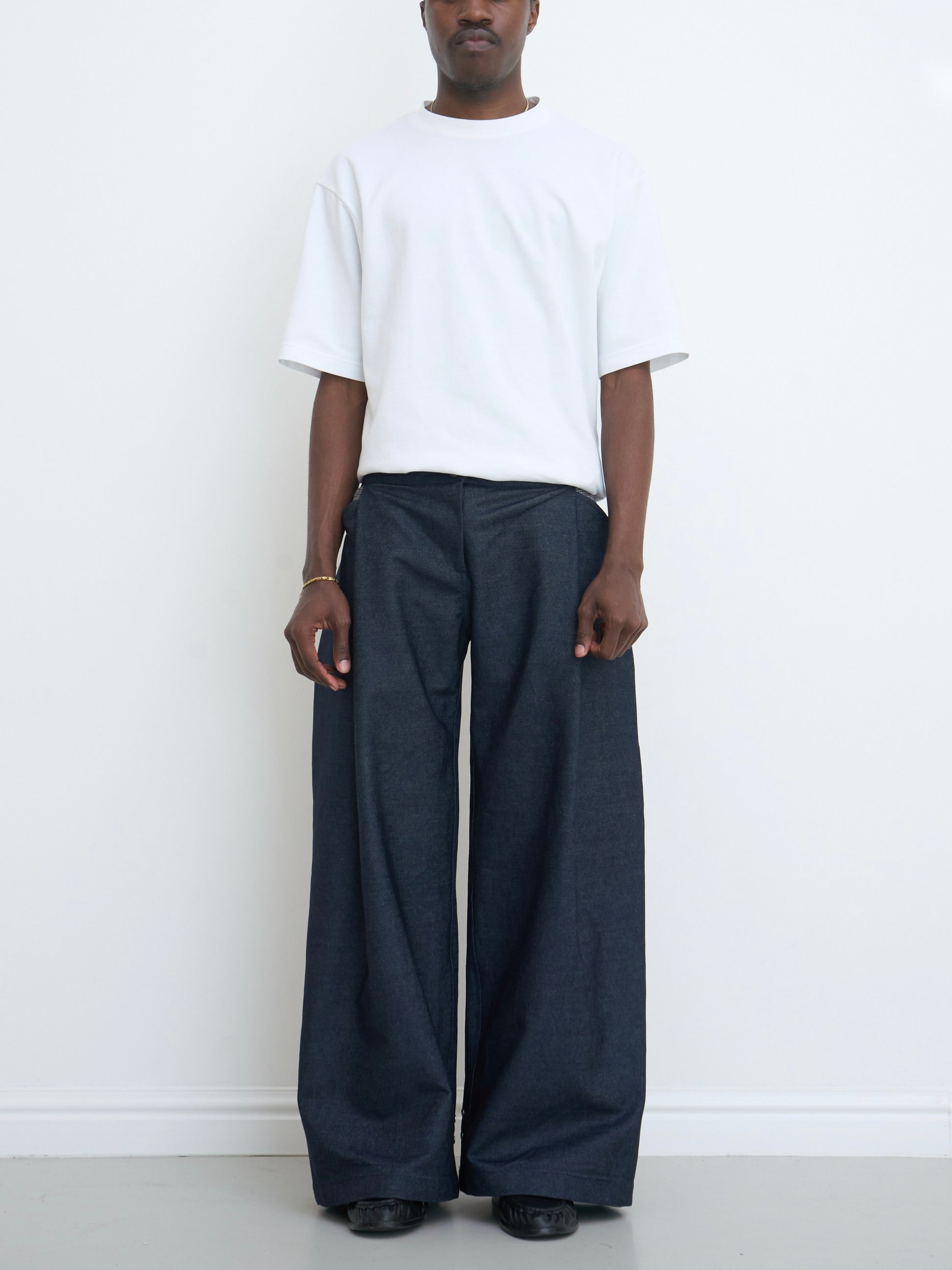 marlowe jean - navy denim