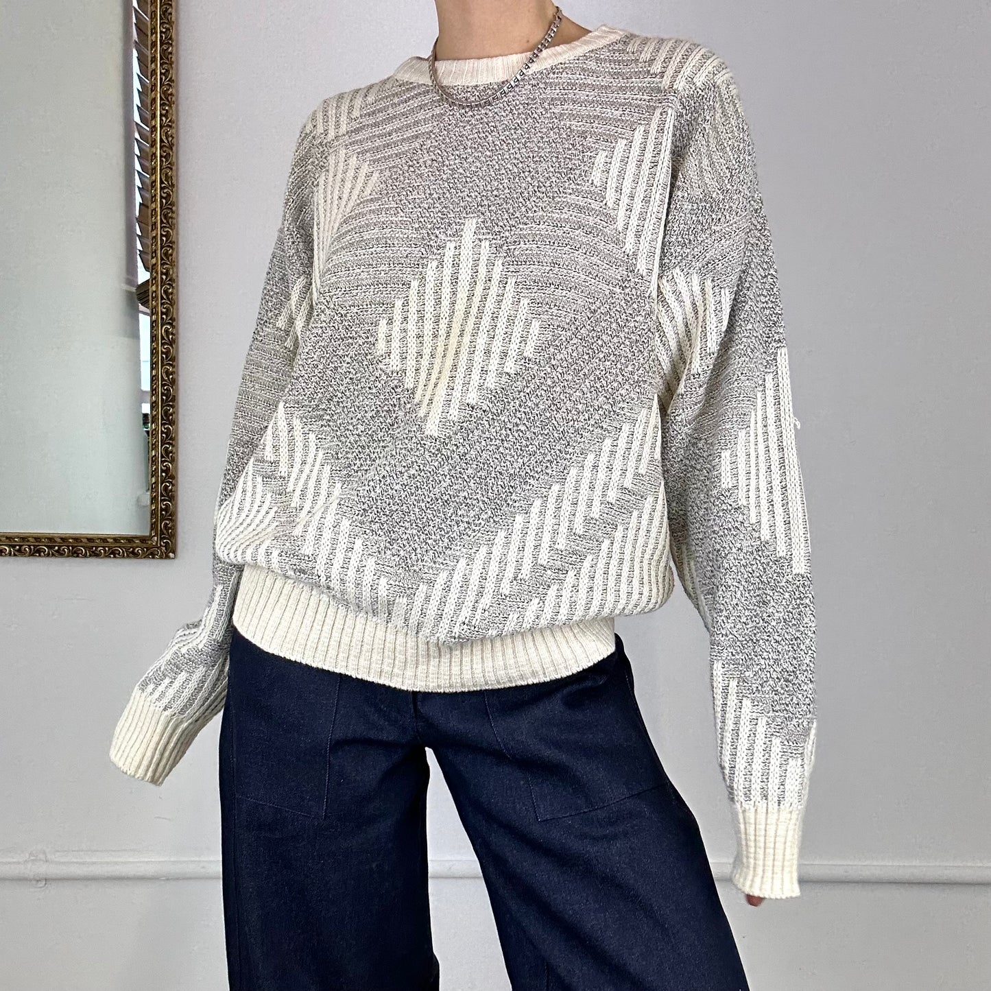 vintage knitted jumper by london fog