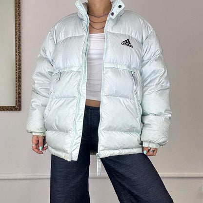 90's adidas puffer coat