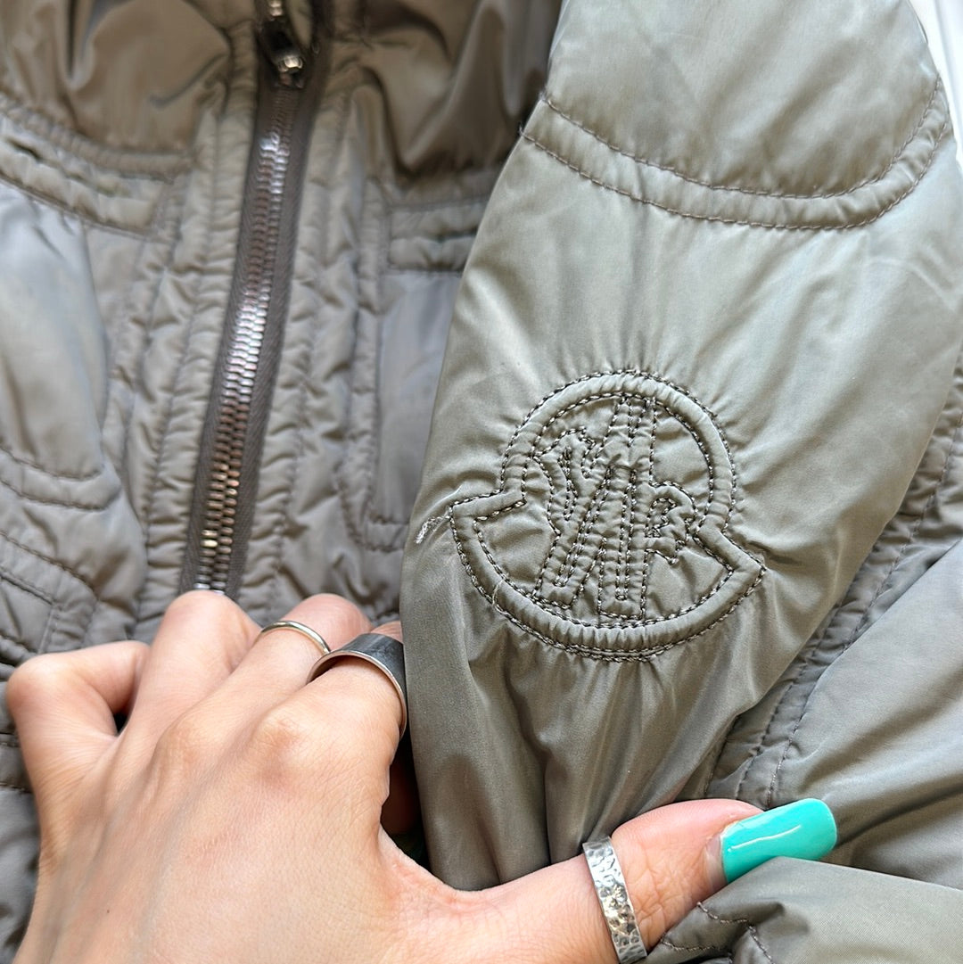 vintage moncler cargo puffer coat