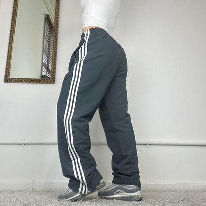 wide leg adidas tracksuit bottoms