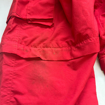 vintage red cargo diesel trousers