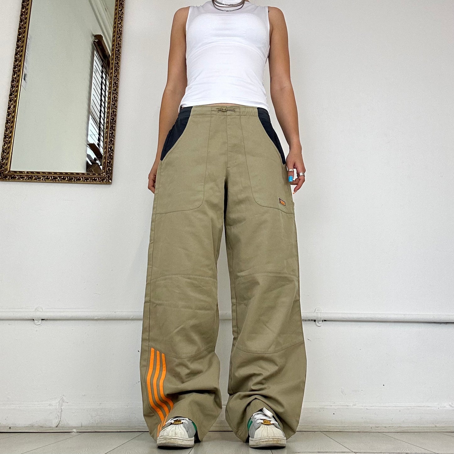 vintage adidas cargo trousers