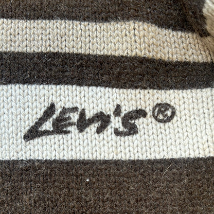 vintage levi’s knit zip jumper