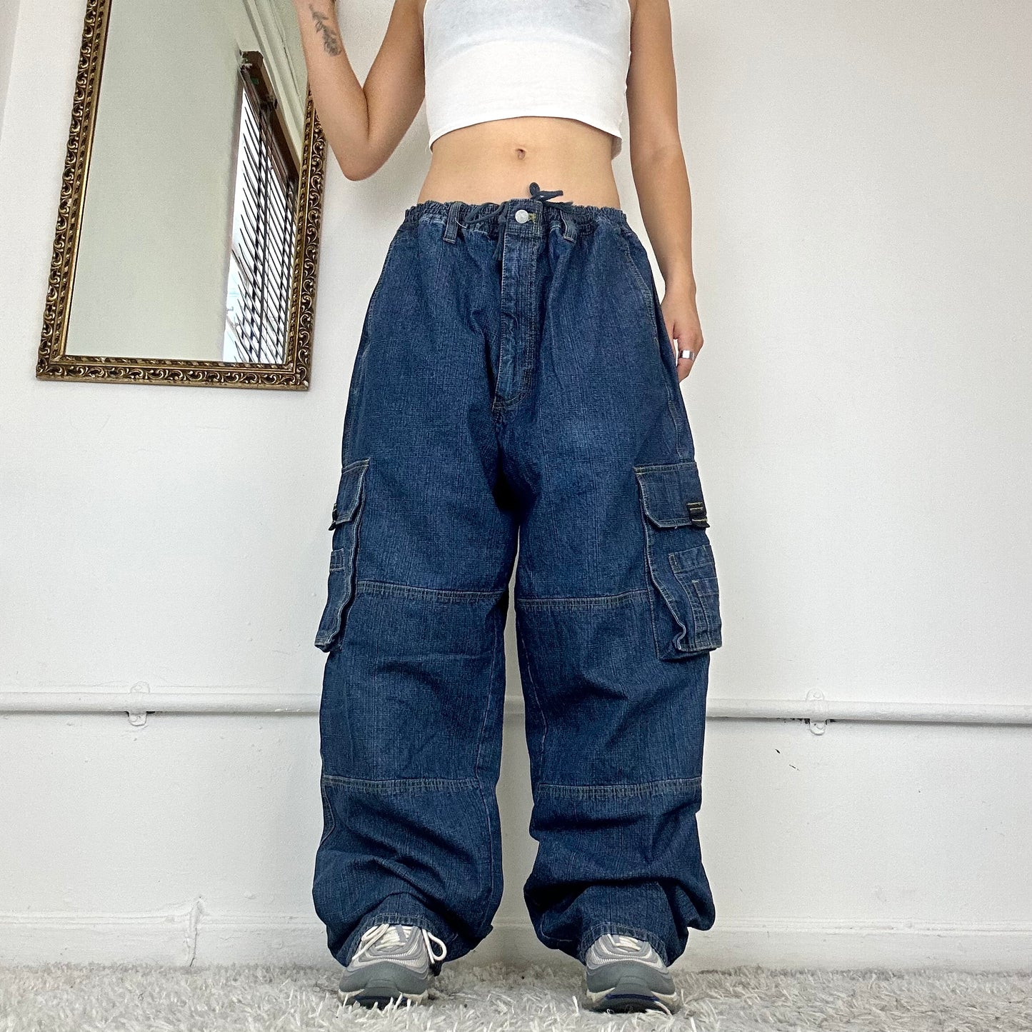 90s airwalk baggy cargo jeans