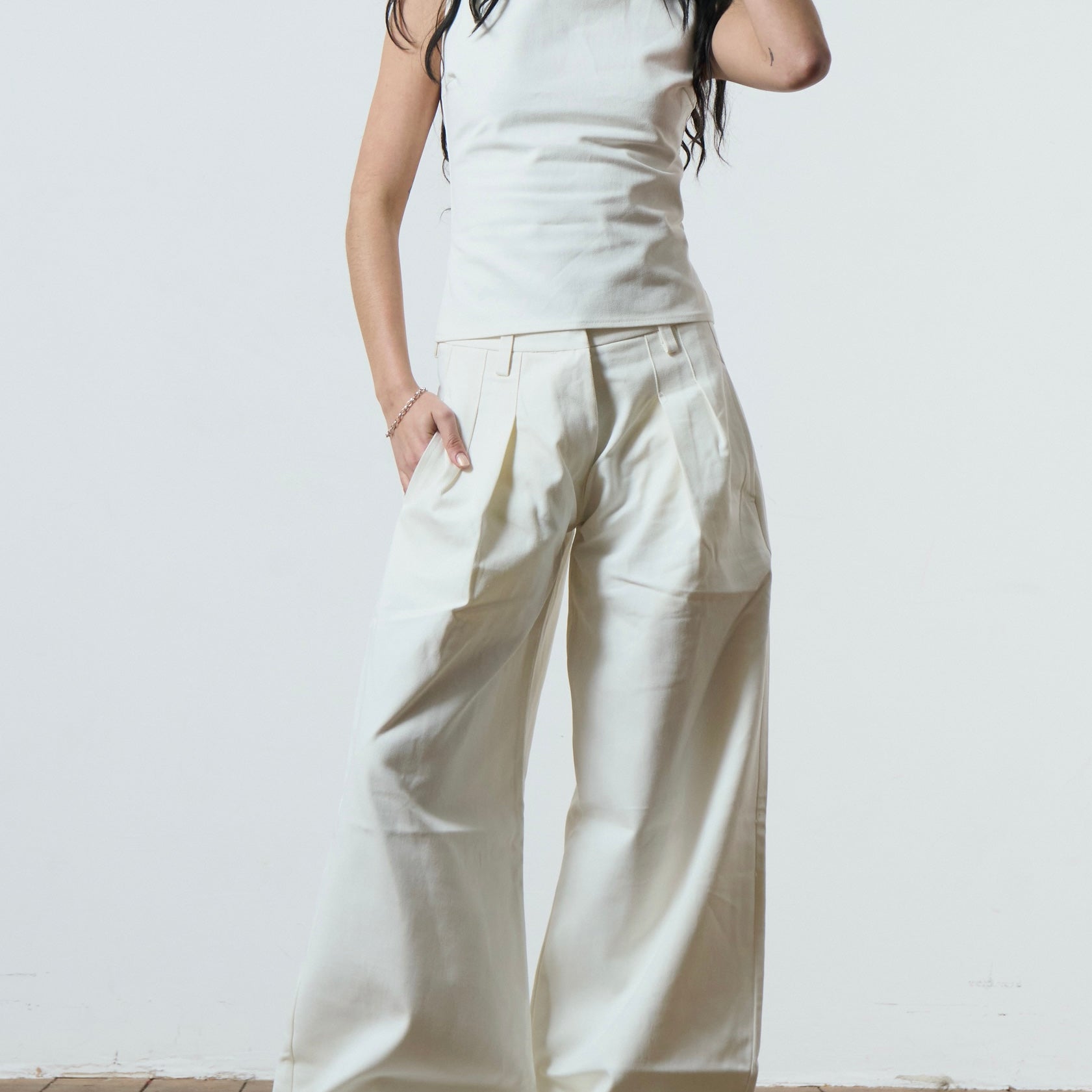 parker jean - white denim