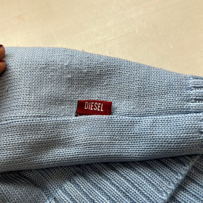 light blue diesel knitted jumper