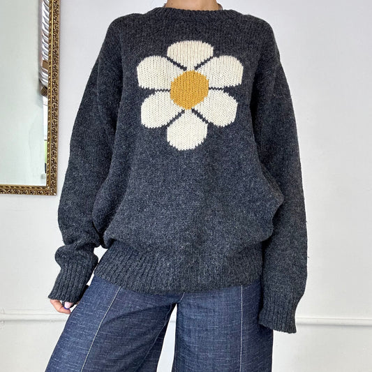 Guru flower knit jumper