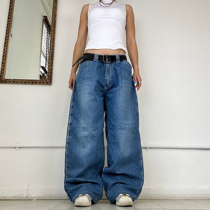 90's baggy denim jeans