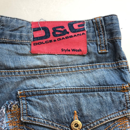 Dolce & Gabbana denim long shorts