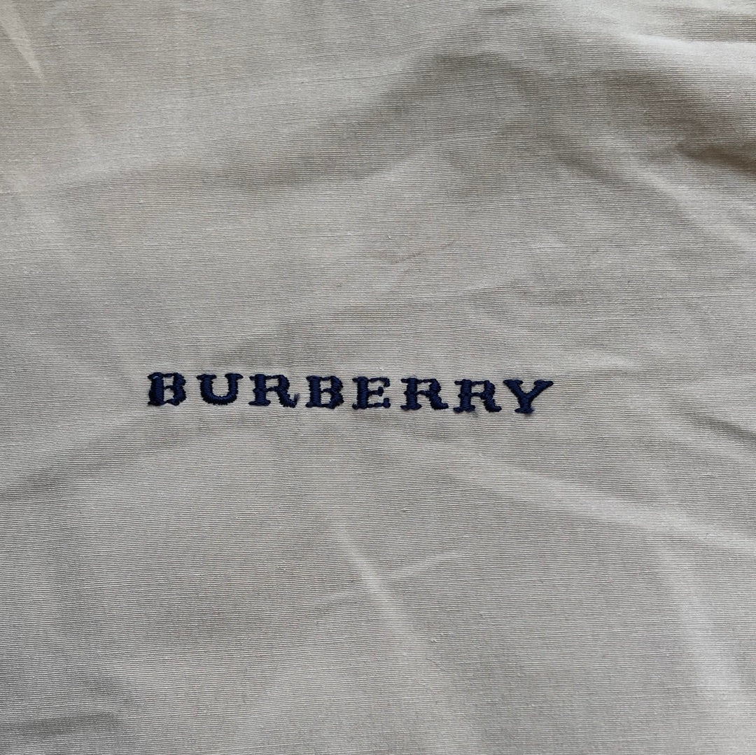 90’s burberry zip up jacket