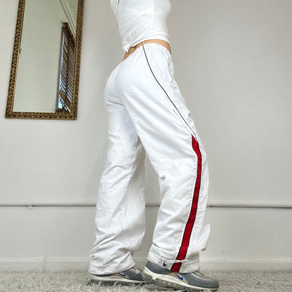 vintage white nike joggers