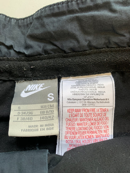 nike black baggy cargo trousers