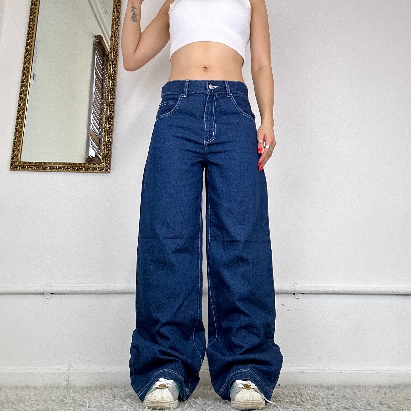 00's baggy skate jeans