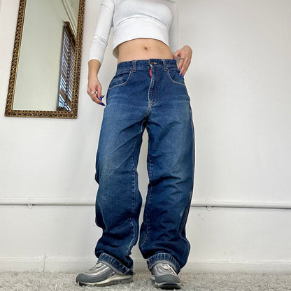 90's baggy skate jeans