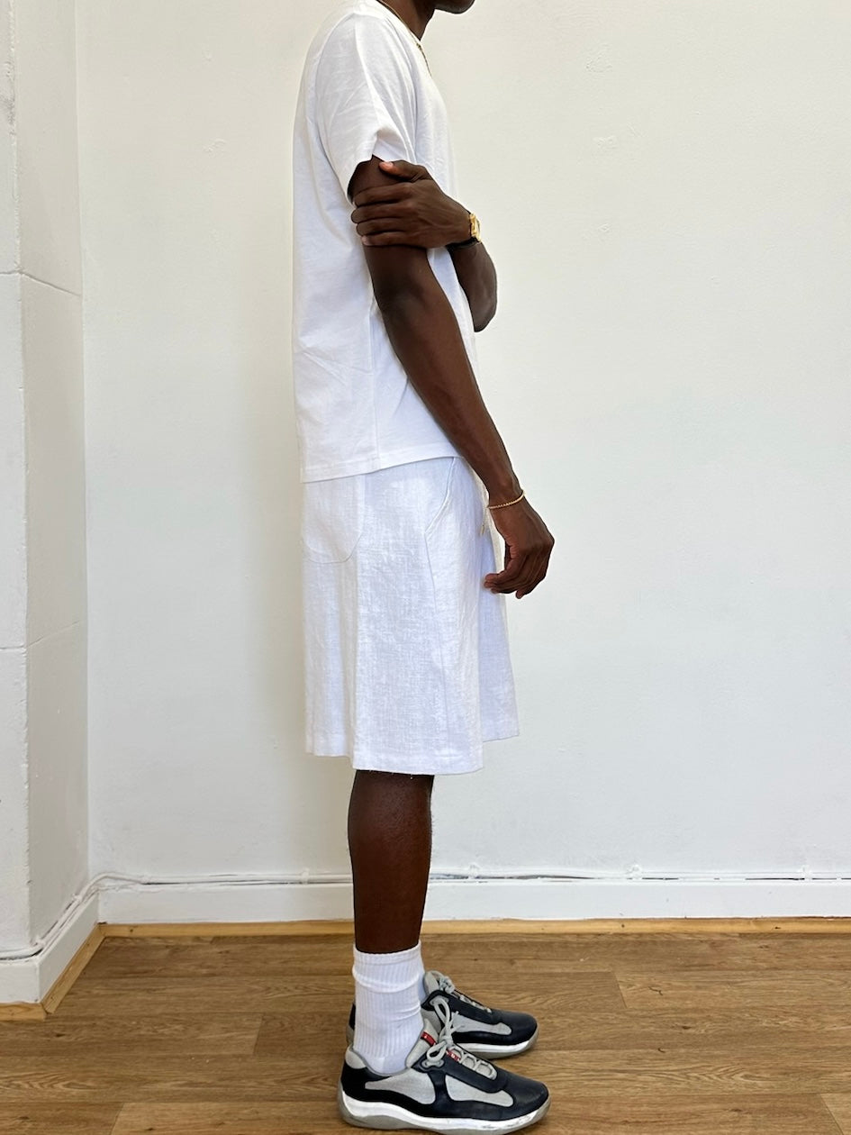 Lake Short - weißes Leinen