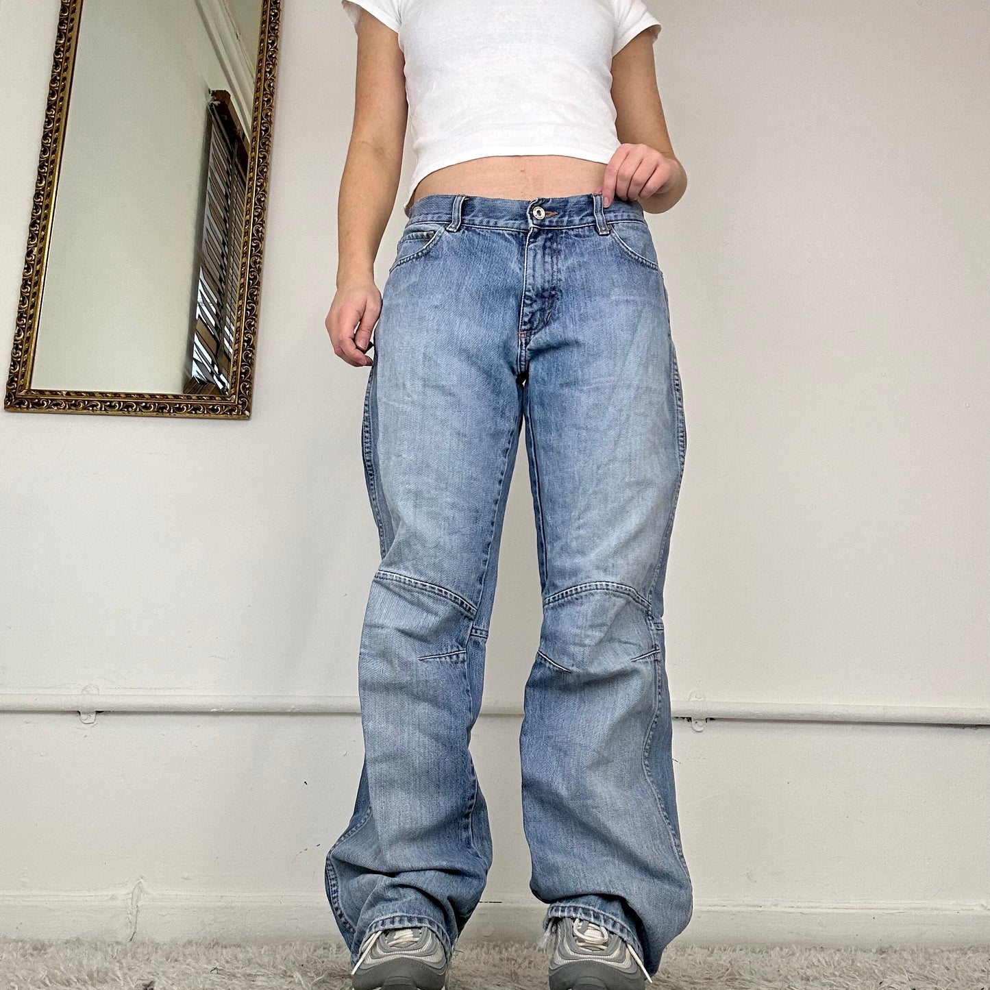 baggy cargo jeans