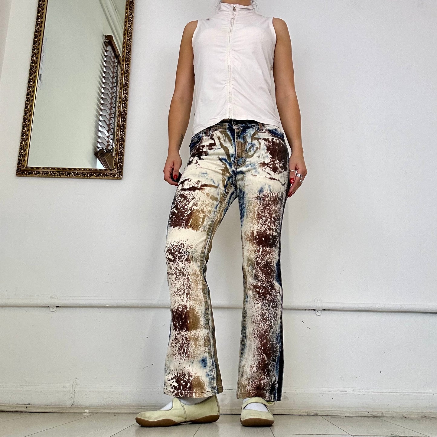 vintage just cavalli flared jeans