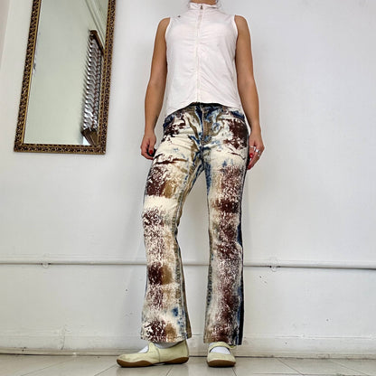 vintage just cavalli flared jeans