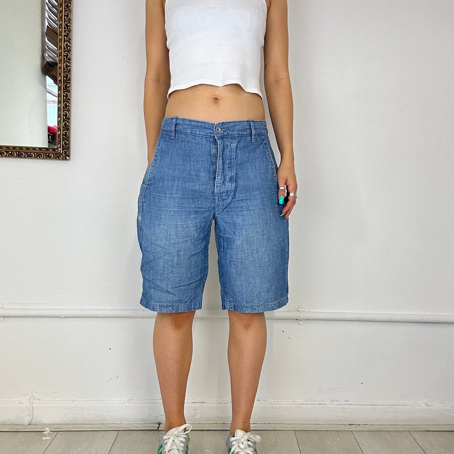 vintage levi's denim shorts