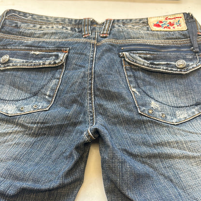 00s denim cargo jorts