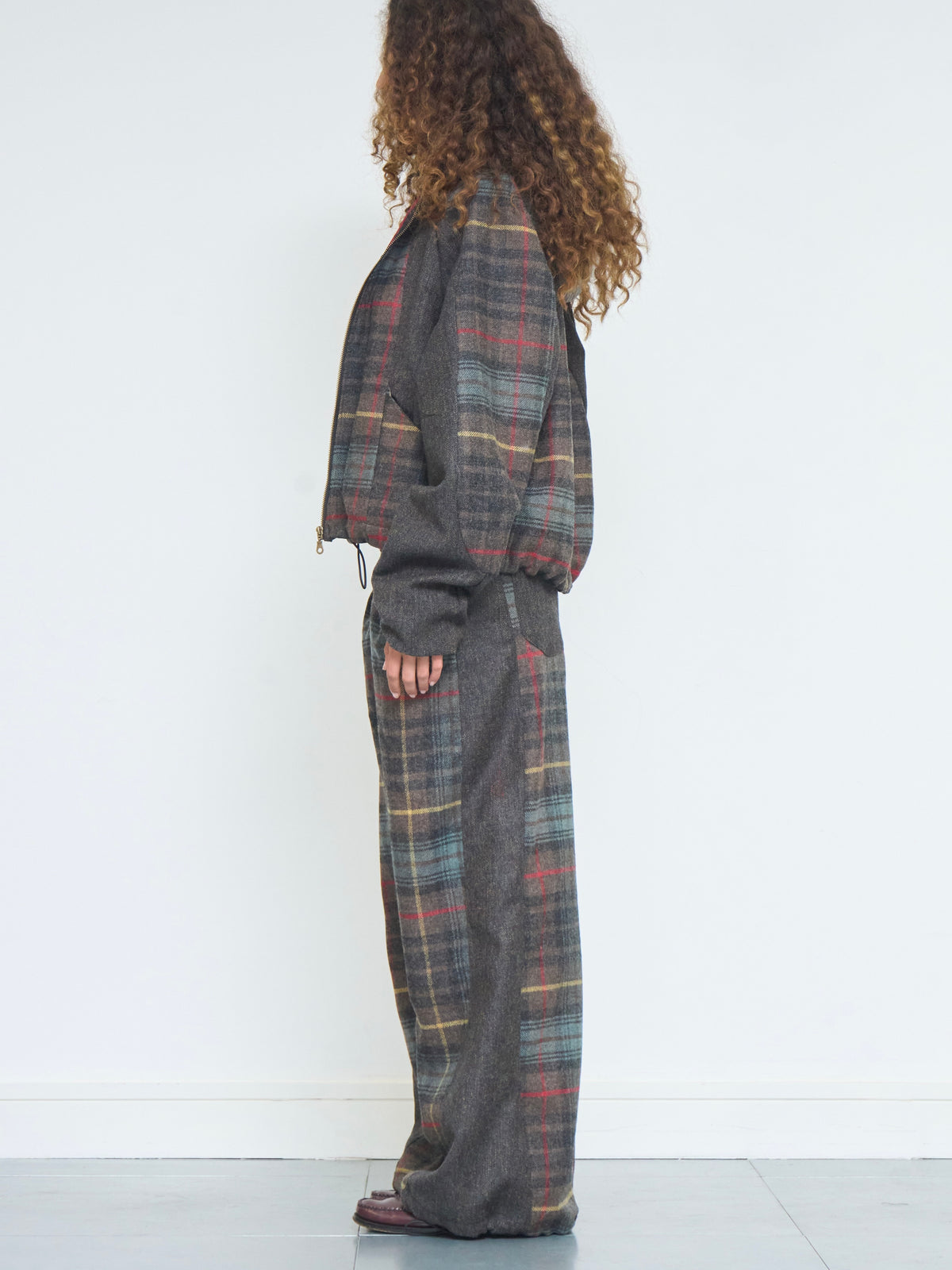 jamie utility jacket - tobacco wool