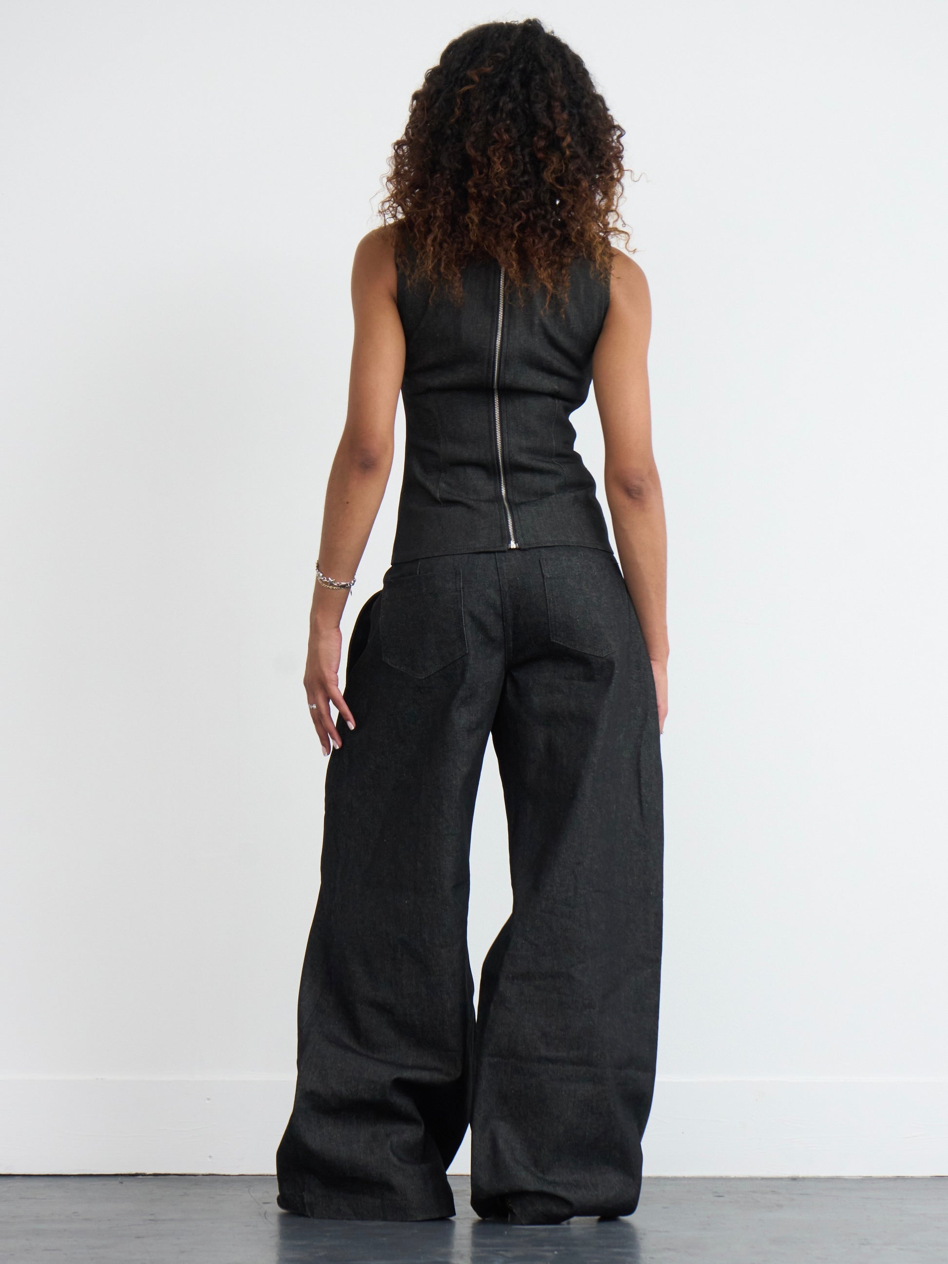 parker jean - dark grey denim