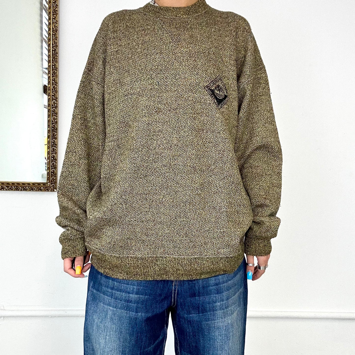 vintage timberland knit jumper