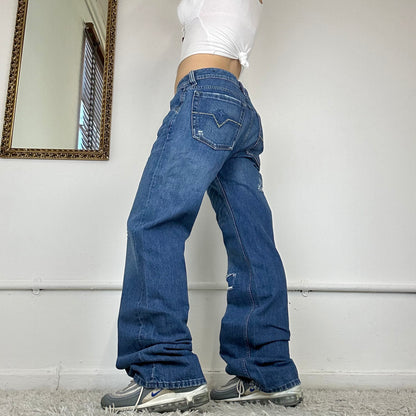 wide leg diesel jeans