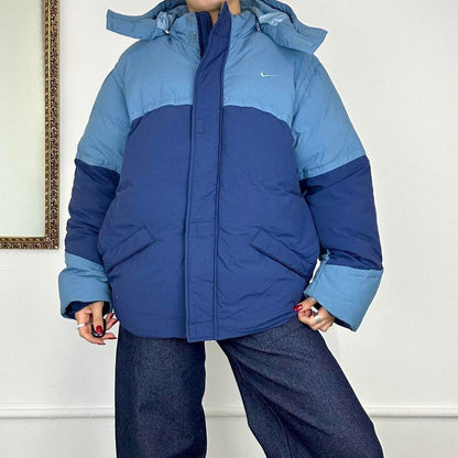 00's nike puffer coat