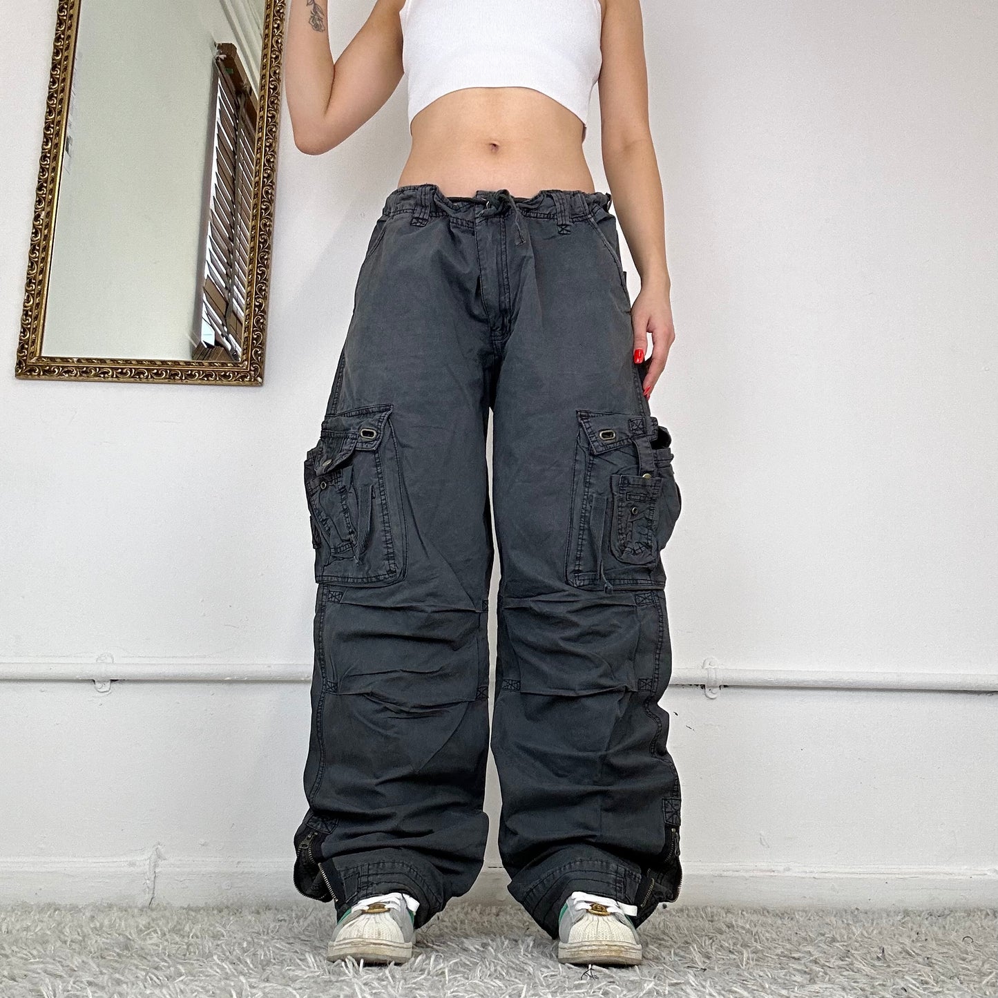 vintage baggy cargo trousers