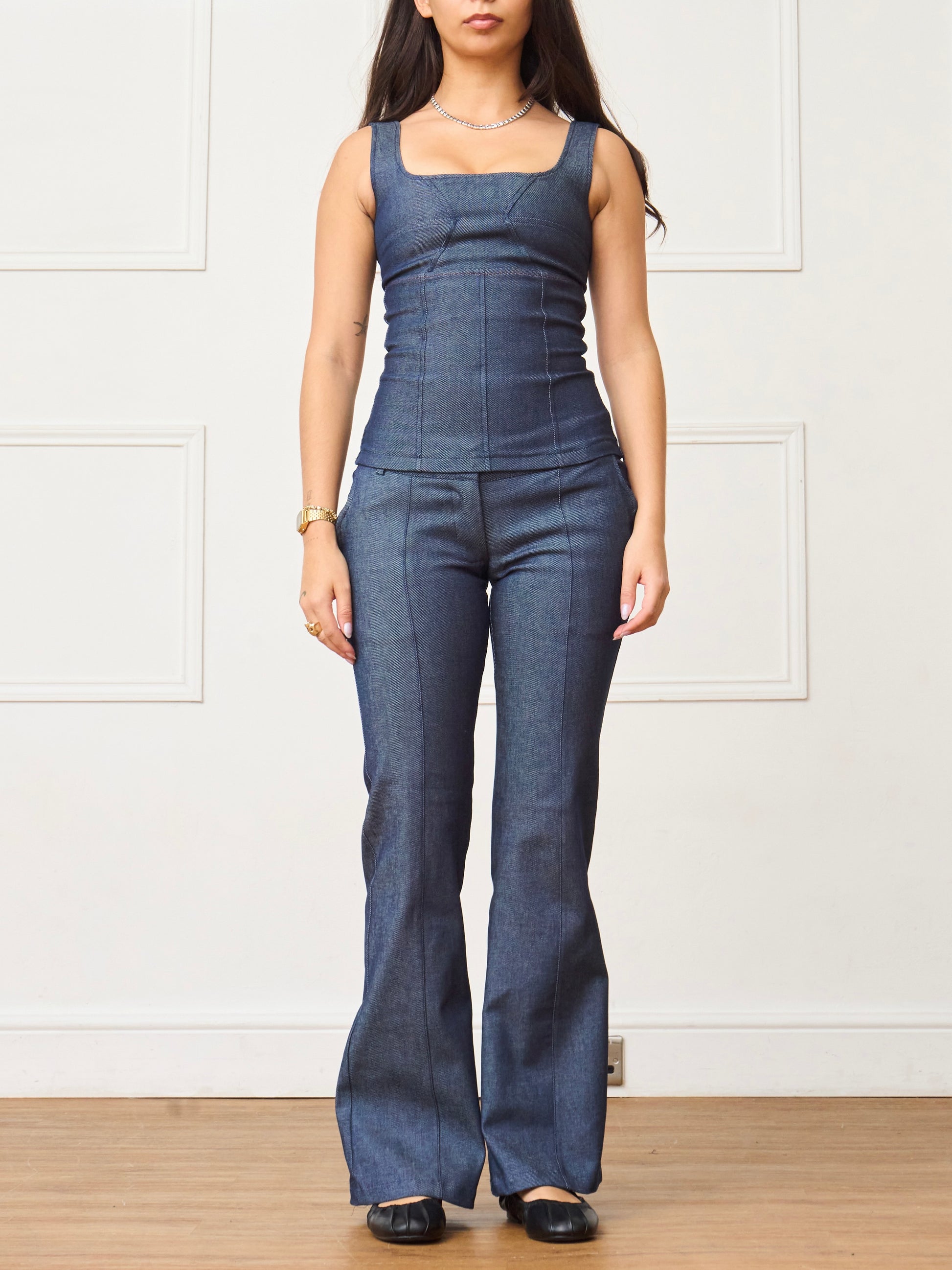 frankie jean - navy denim