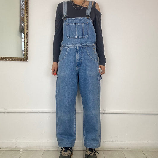 vintage denim dungarees