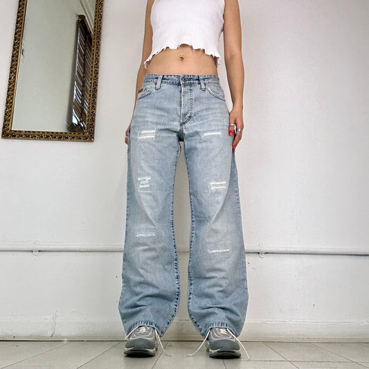 distressed jeans by dolce & gabbana