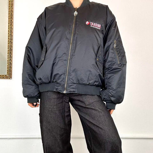 vintage alpha bomber jacket