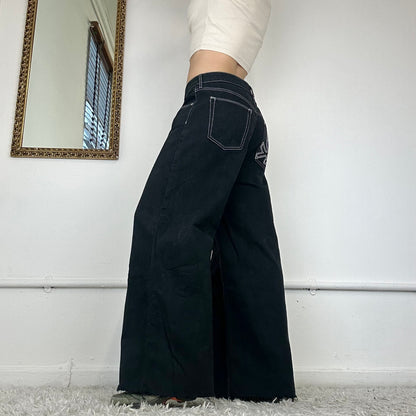 wide leg jeans by united colours of benetton