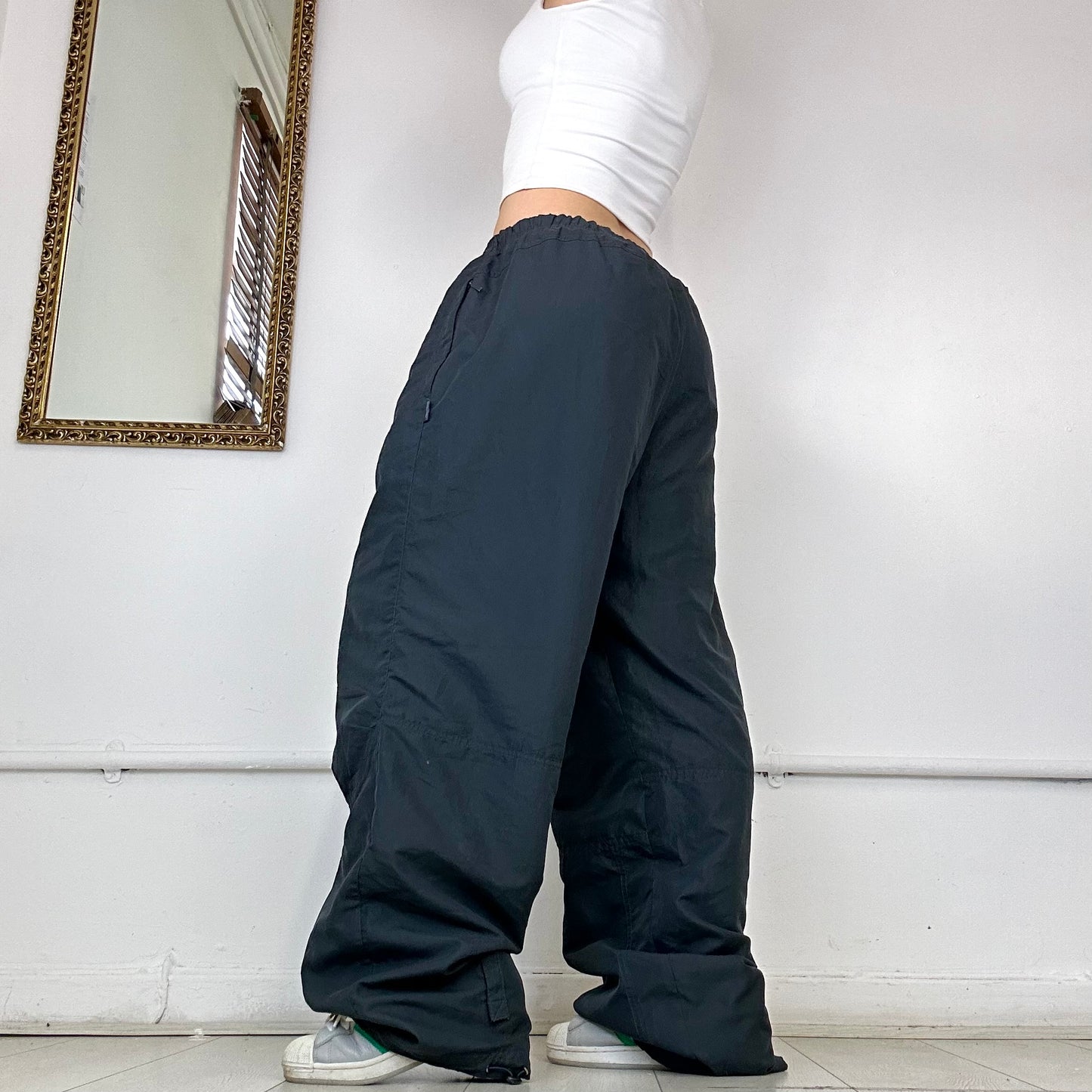 00's baggy adidas cargo trousers