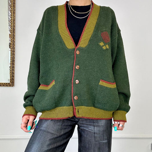 vintage 90's knitted cardigan