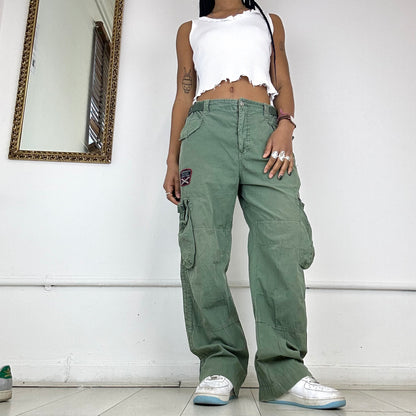 00’s baggy cargo trousers