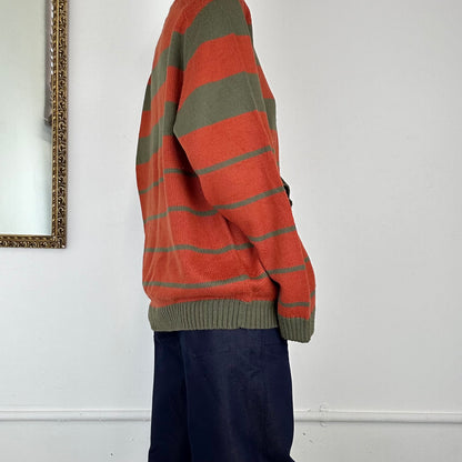 vintage lacoste knit jumper