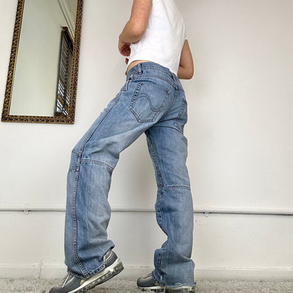 baggy cargo jeans