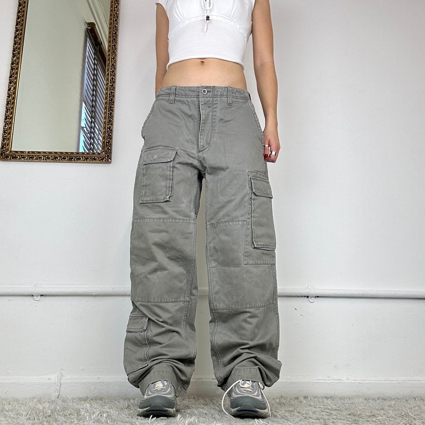 vintage baggy cargo trousers