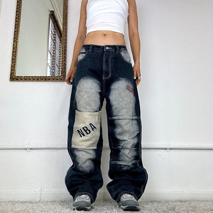 2000's baggy cargo jeans