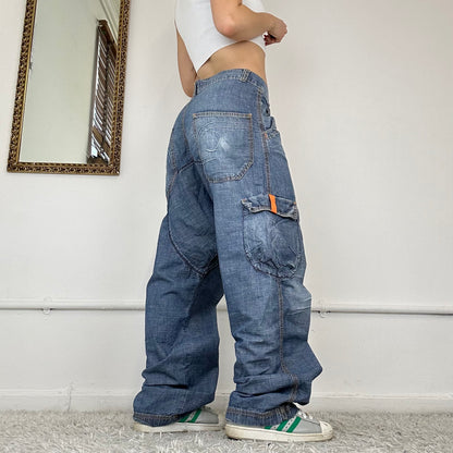 killah by miss sixty baggy cargo jeans