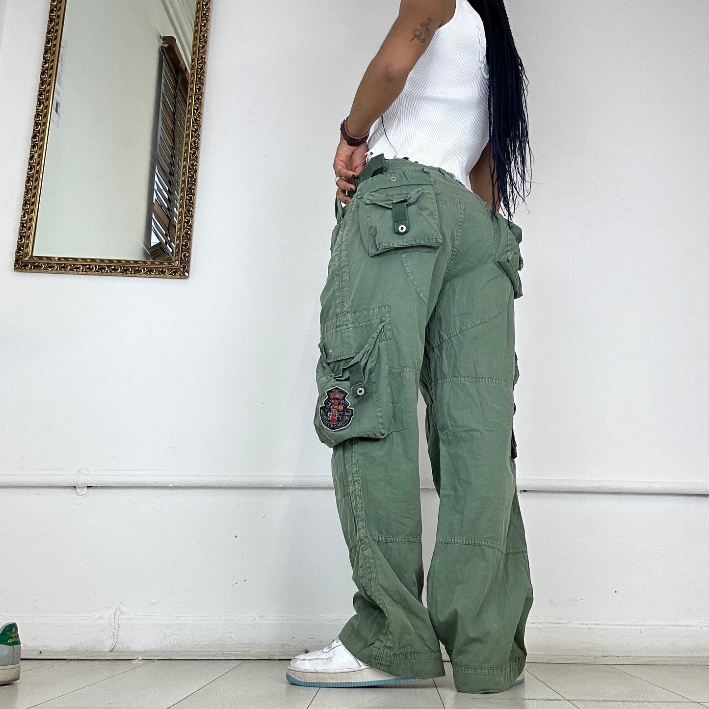 00’s baggy cargo trousers