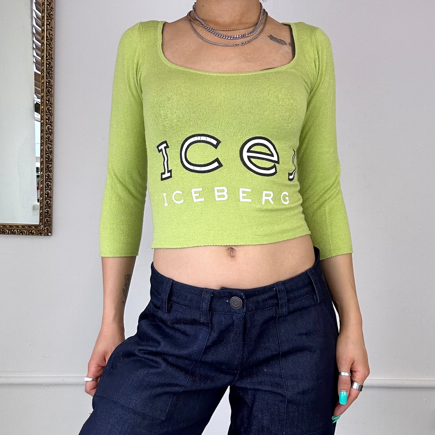 iceberg jeans top