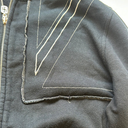 2000's reebok zip up sweater