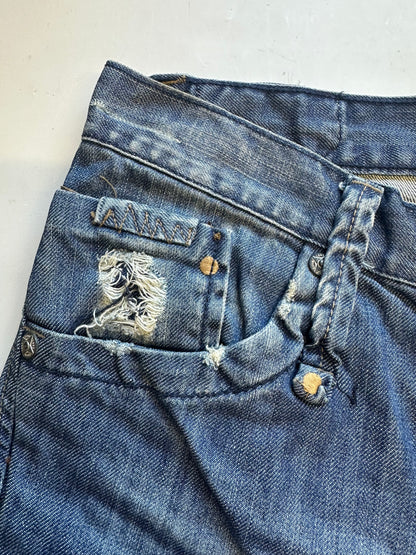 Dsquared distressed denim baggy jeans